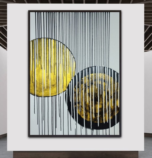 Composition abstraite XXL de Natia Antadze