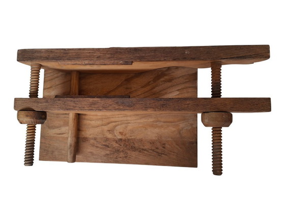 Image 1 of Soporte para jamón de madera maciza – Artesanía tradicional