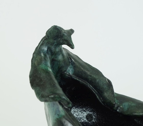 Image 1 of Dänische moderne Keramikvase, Schale, Keramikobjekt, Conny Walther, Dänemark, 1960er/70er Jahre