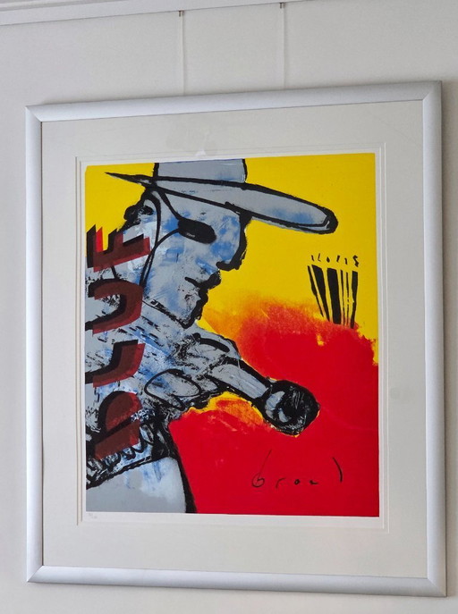 Herman Brood - Bluff - 27/100 - Hand signed