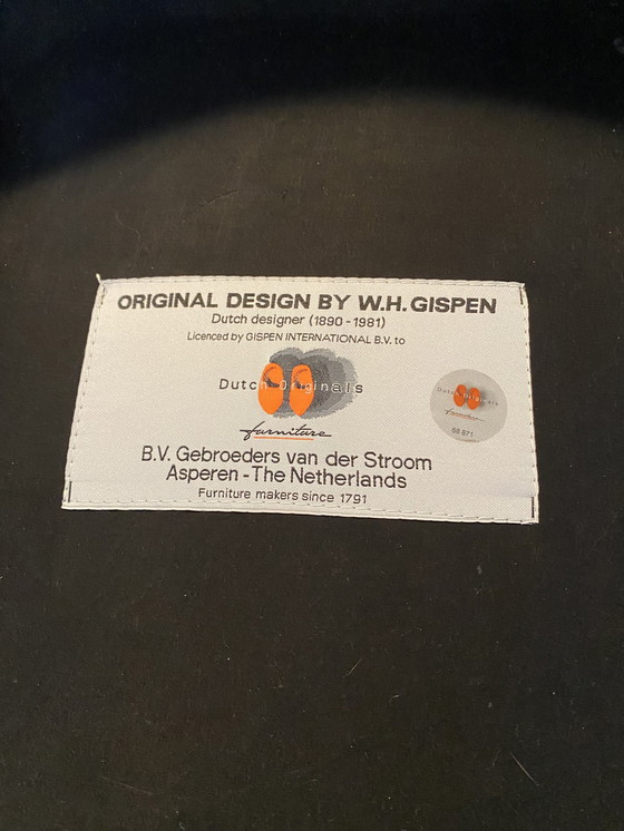 Image 1 of Vendo queste 2 bellissime sedie da pranzo Gispen, in buone condizioni.