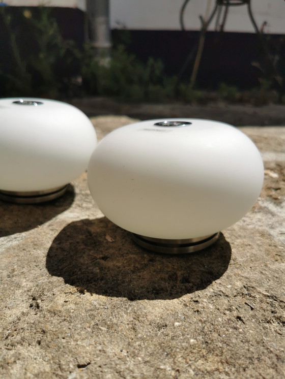 Image 1 of Paar PANZERI Vintage tafellampen