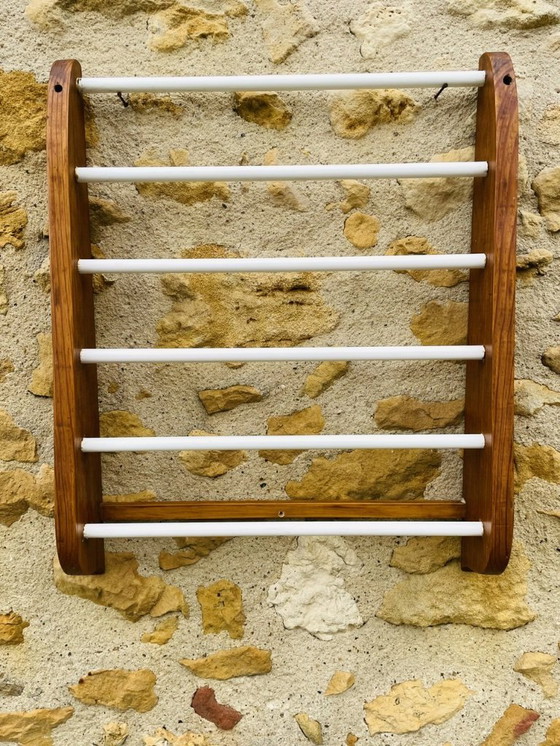 Image 1 of Étagère murale vintage en chêne, années 1970-1980