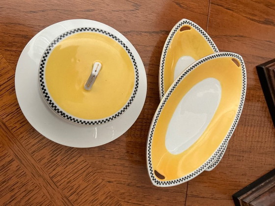 Image 1 of Boter vlootje plus 2 schaaltjes 