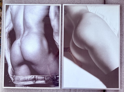 Conjunto de fotografías modernas, en marcos de aluminio. – fotografie, Glass, Paper (photo 2 of 5)
