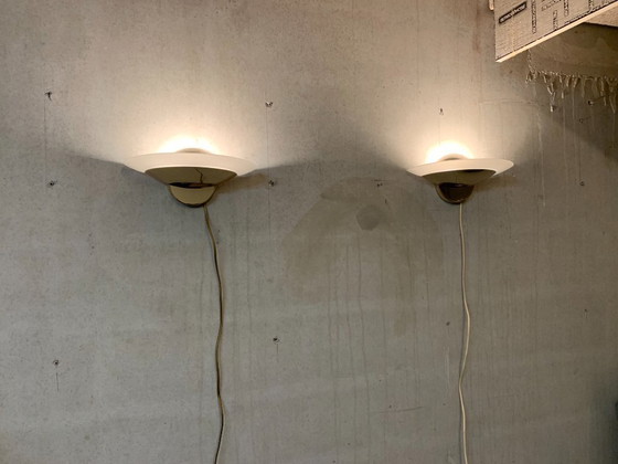 Image 1 of 2x Lámpara de pared dorada Estiluz, España