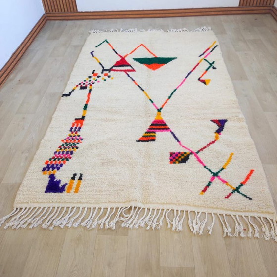 Autentico tappeto berbero marocchino tessuto a mano, 220 cm x 320 cm – Tappeti, Cotton (photo 3 of 11)