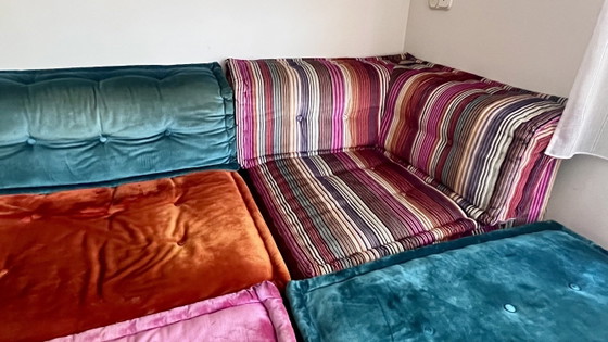 Canapé modulable Hans Hopfer Roche Bobois Missoni Velours, Canapés modulables, Multicolore (photo 12 sur 14)