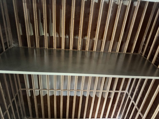 Image 1 of Eichenschrank mit Marmorplatte