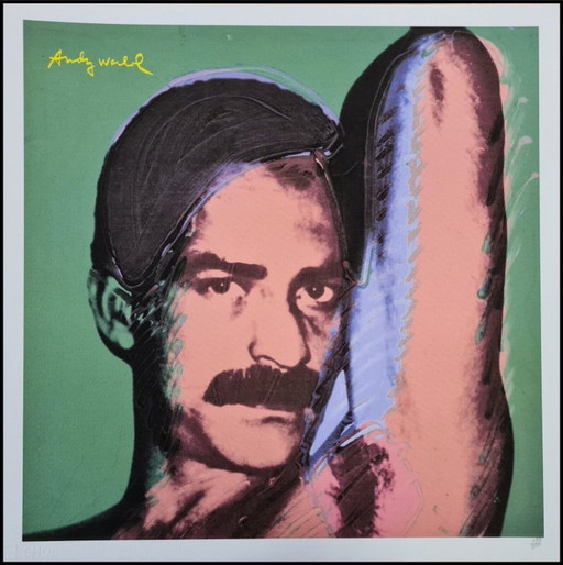 D'après Andy Warhol, Victor Hugo, années 1980, lithographie