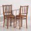 Antique Thonet chairs with engraved seat (c.1920). Set of two pieces #1 – Dining chairs (photo 10 of 10)