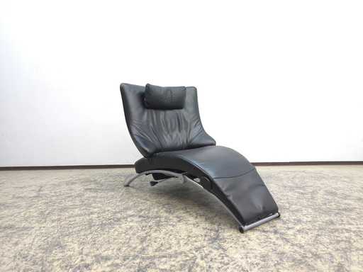 WK Wohnen Solo 622 Fauteuil en cuir Fonction Relax