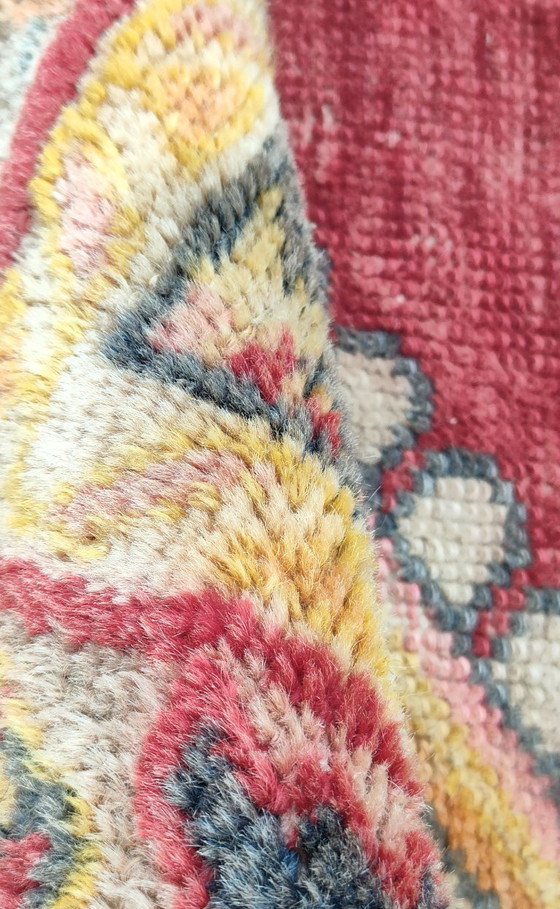 Image 1 of hand-patinated rug, 166 cm x 95 cm, mid-20th century