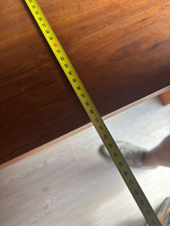 Image 1 of Handmade solid oak wall table