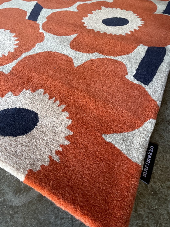 Image 1 of Brink and Campman carpet Unikko orange 