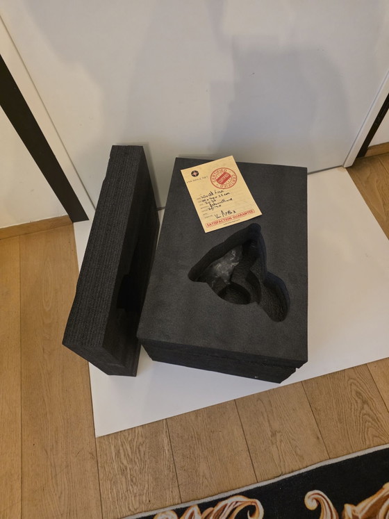 Diederik van Apple, World Love, Scultura Cromata (28/30), Con COA & Scatola, Sculture, Cromo, Nero (foto 7 di 9)