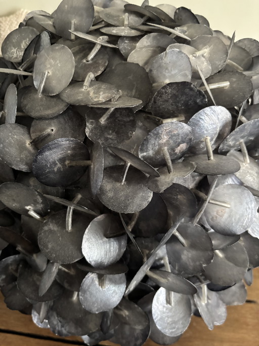 Lampe en coquillages de nacre