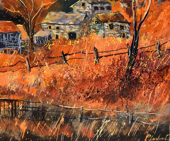 Image 1 of A village in autumn