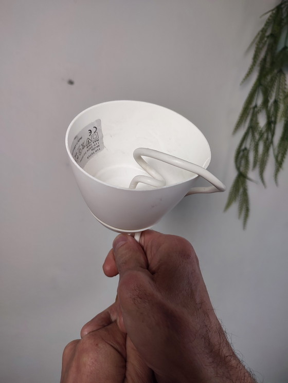 Image 1 of Lámpara de techo colgante Ikea Skojig con forma de nube amarilla