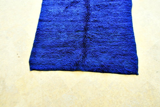 Image 1 of Indigo Blauw Vintage Beni M'Guild Vloerkleed - 270 x 160 cm