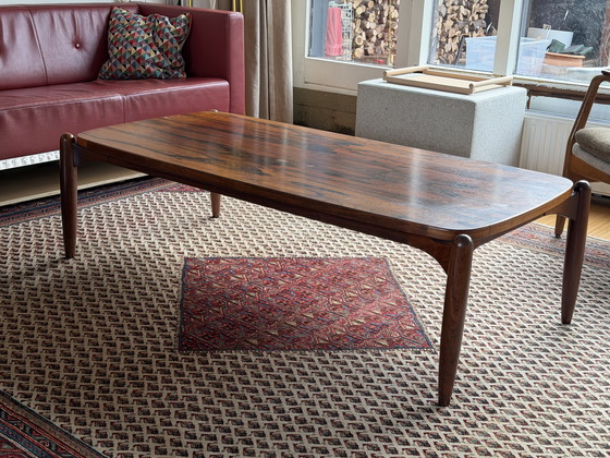 Image 1 of Vintage Space Age Teak & Rosewood Coffee Table
