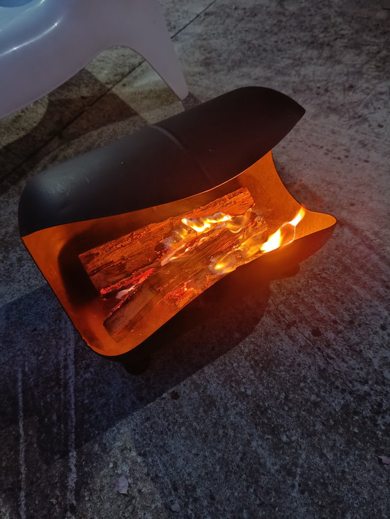 Image 1 of Chimenea reciclada "STYLIFED" - Botella de gas de 13 kg transformada