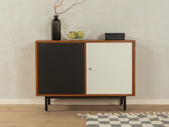 Image 1 of Credenza bianca e nera anni '60 di Heinrich Riestenpatt