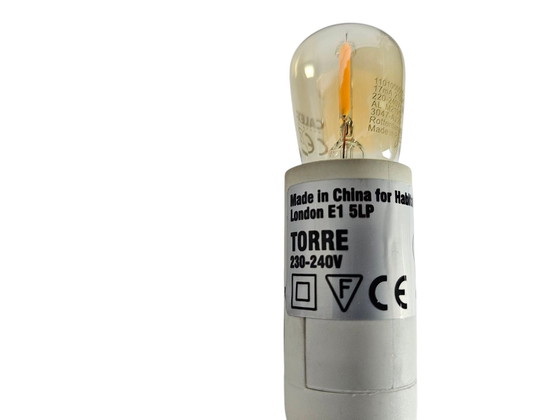 Image 1 of Habitat London - Model 'Torre' - Melkglas - 1980's