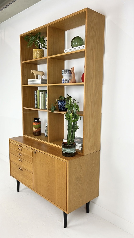 Image 1 of Swedish vintage open bookcase