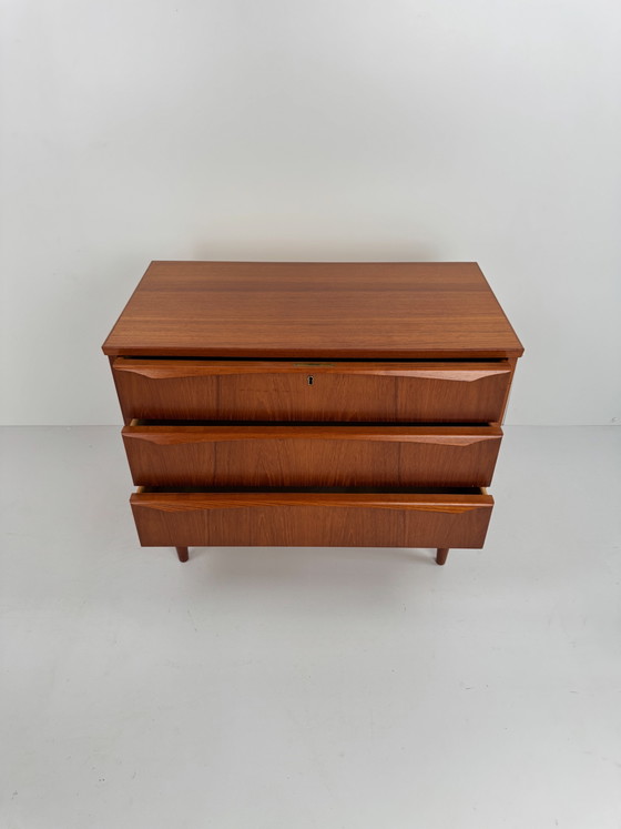 Image 1 of Commode en teck danois, Danemark, années 1960