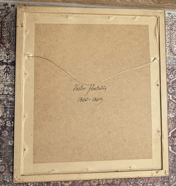 Image 1 of Antique Vintage 19thC Architecture Print – Victor Postolle (1860-65)