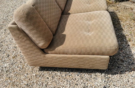 Vintage Sofa Leolux 704 – 2 seaters, Textile, Wood (photo 6 of 10)