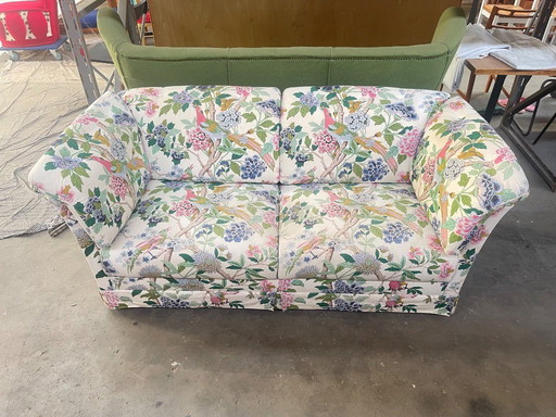 Vintage 2 seater sofa from DUX in GP&J Bakers fabric