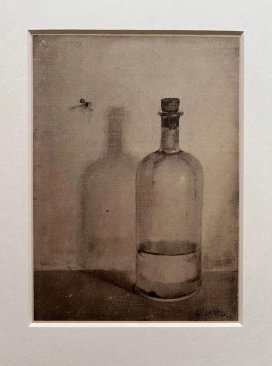 Jan Mankes 1889-1920 / Botella de aceite original con impresión en heliograbado, 1923 – Litografías y grabados (photo 3 of 8)