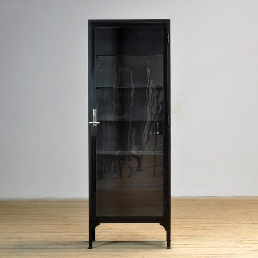 Vintage iron display cabinet, 1930’s