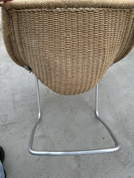 Image 1 of Vintage Papercord Woven Chair 