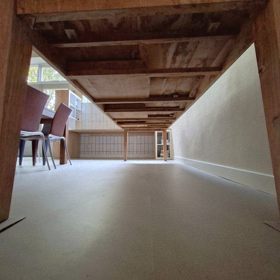 Image 1 of Extra grote teak houten tafel