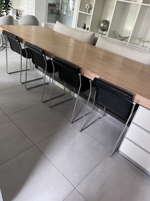 6 Airon design eetkamer- of vergaderstoelen