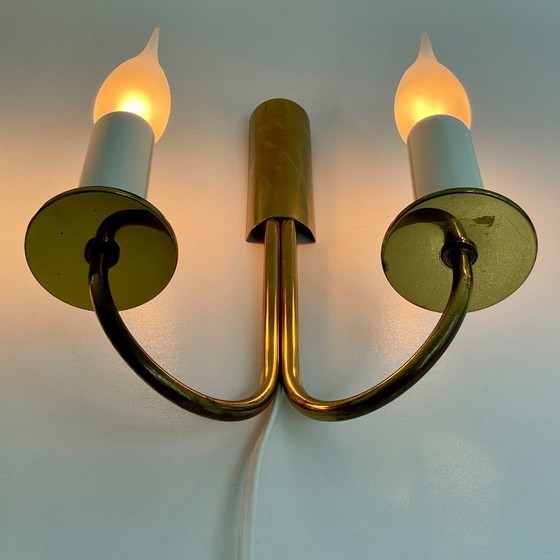 Image 1 of 2x Lampade doppie Lyskaer Danimarca Design metà secolo