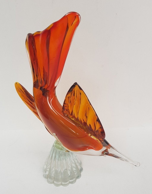 Zwaardvis van Murano-glas