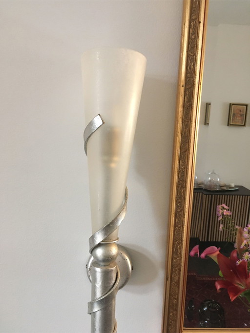 2x Flamina design wand/muur lampen