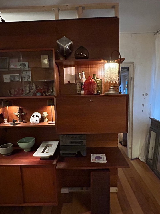 Image 1 of Armario de pared Poul Cadovius Madera de teca, sistema CADO