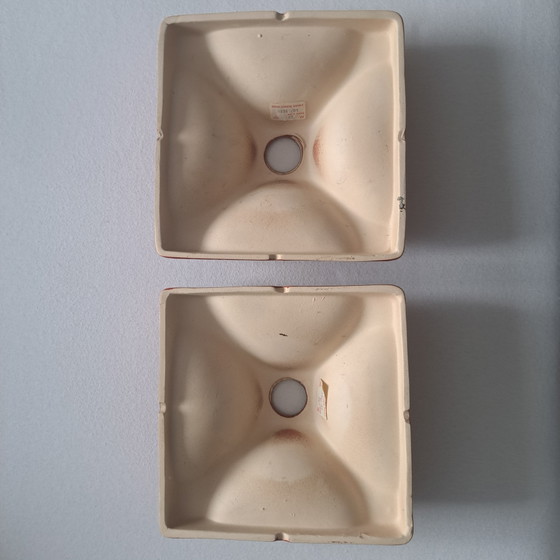 2 applique da parete Hustadt Lights in ceramica rossa, stile vintage anni '70/'50. – Hustadt Leuchten (photo 10 of 20)