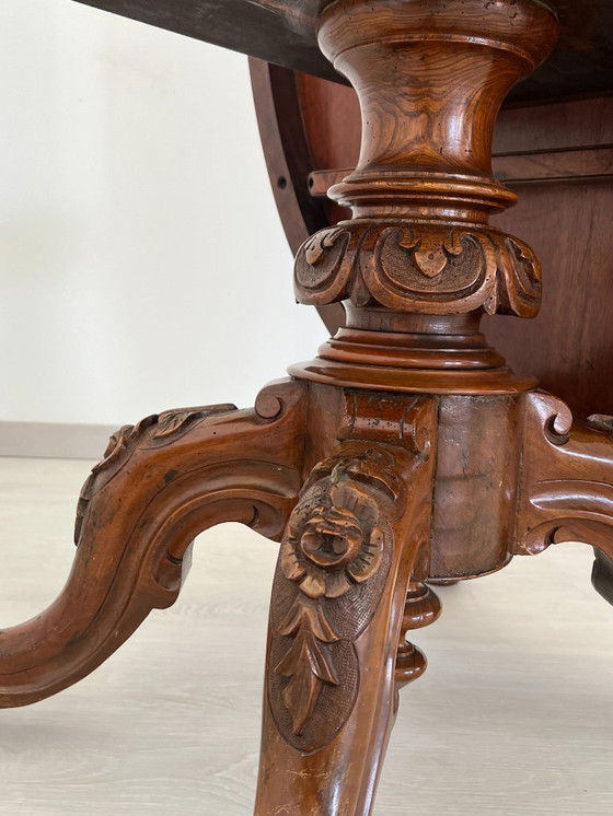 Image 1 of Mesa de vela, siglo XIX - Madera