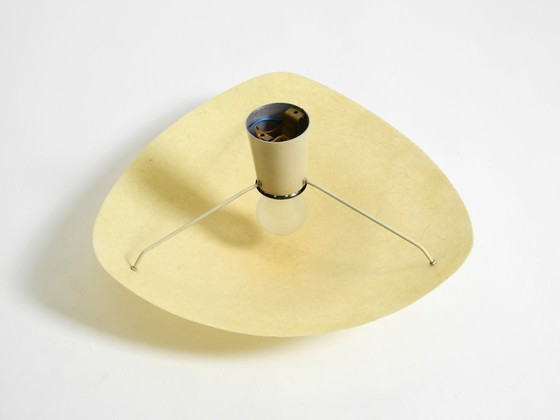 Image 1 of Bellissima e rara lampada da soffitto in fibra di vetro moderna di metà secolo