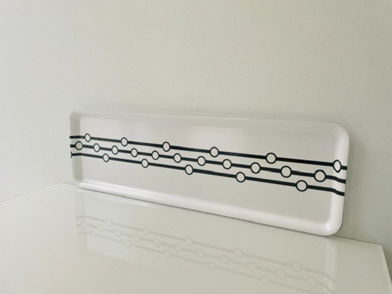 Image 1 of Vassoio in melamina IKEA vintage con grafica