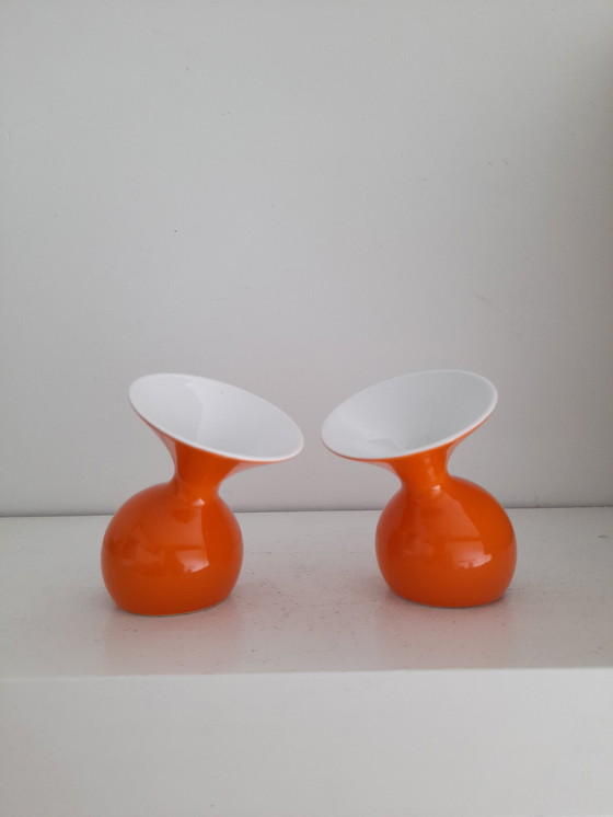 Image 1 of 2 Jarrones Lulu Naranja Selección ASA Alemania