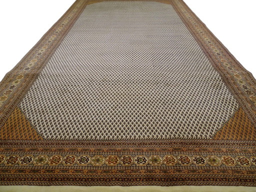 Mir - 525 x 292 cm - Wol op katoen - Handgeknoopt