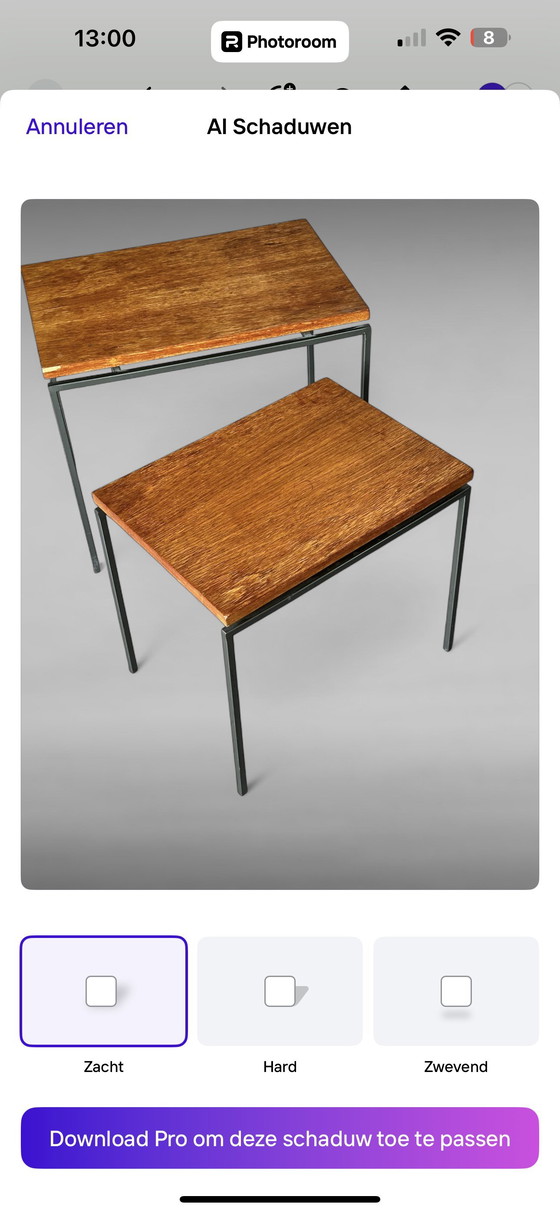 Image 1 of Tavolini Cees braakman pastor mimiset vintage 1960