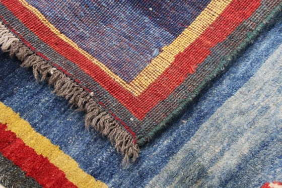 Image 1 of Original Perserteppich Gabbeh Ghashghai Orientteppich 122 cm x 82 cm Alt Natur